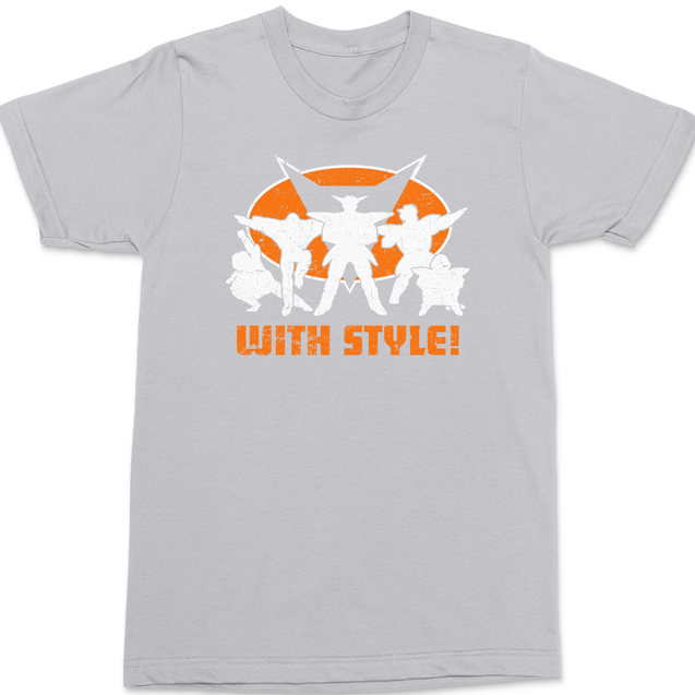 Ginyu Force With Style T-Shirt SILVER