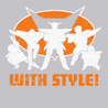 Ginyu Force With Style T-Shirt SILVER