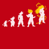 Goku Evolution T-Shirt RED