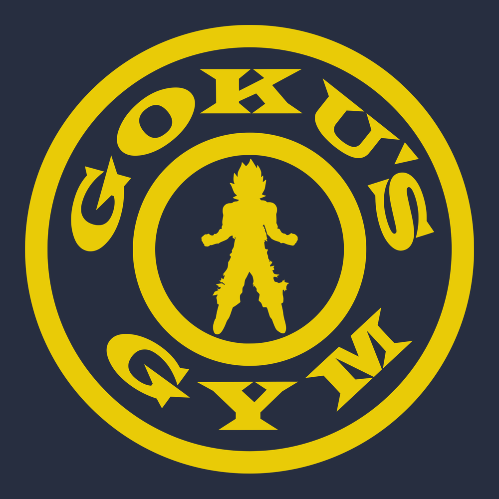 Goku's Gym T-Shirt NAVY
