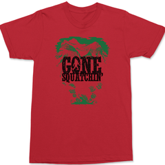 Gone Squatchin T-Shirt RED