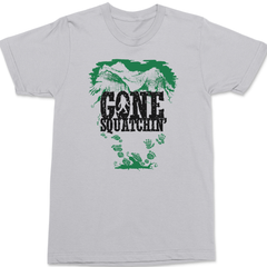 Gone Squatchin T-Shirt SILVER