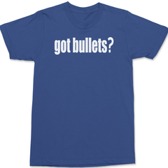 Got Bullets T-Shirt BLUE
