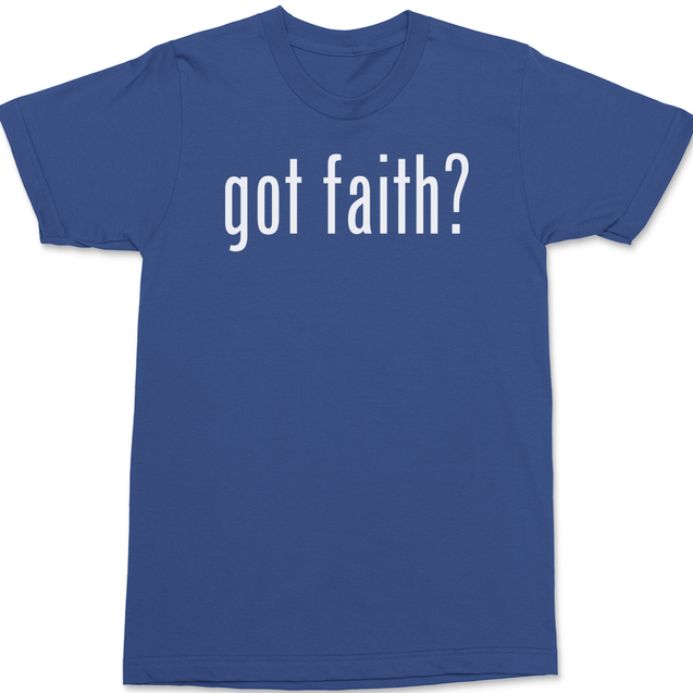 Got Faith T-Shirt BLUE