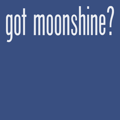 Got Moonshine T-Shirt BLUE