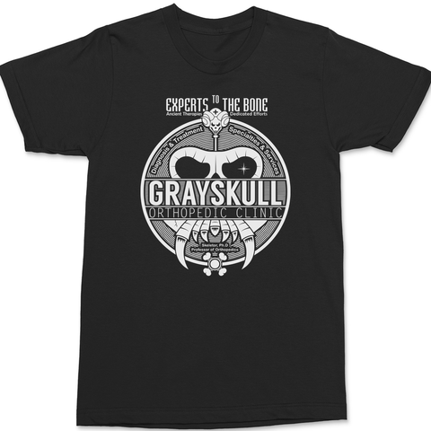 Grayskull Orthopedic Clinic T-Shirt BLACK