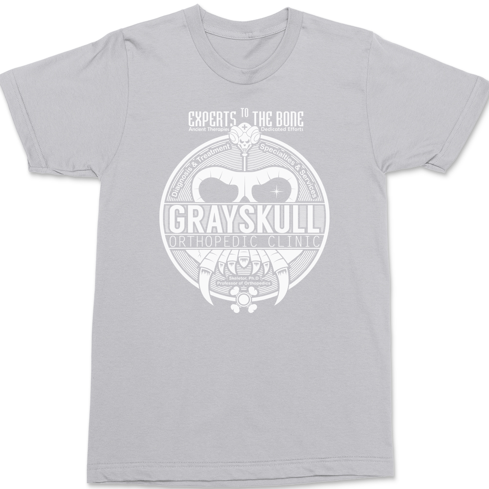 Grayskull Orthopedic Clinic T-Shirt SILVER