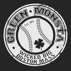 Green Monsta Wicked Big T-Shirt BLACK
