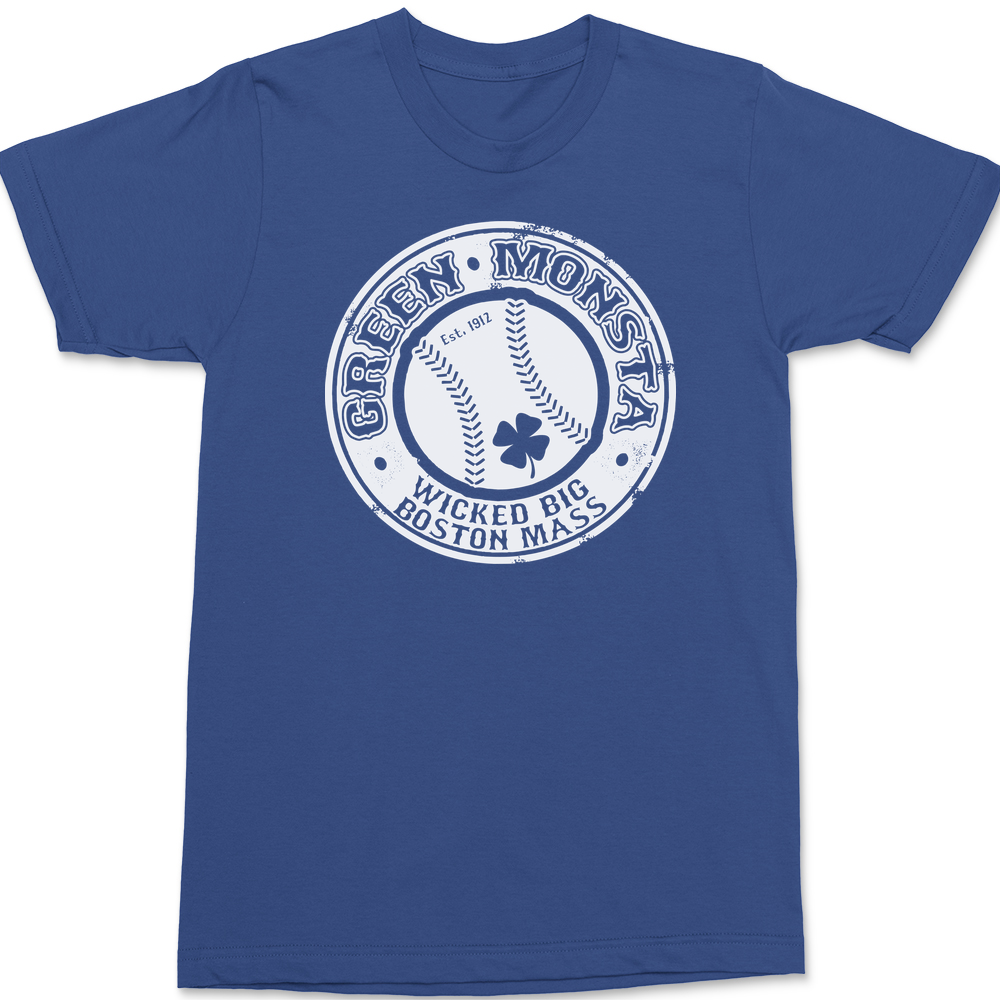 Green Monsta Wicked Big T-Shirt BLUE
