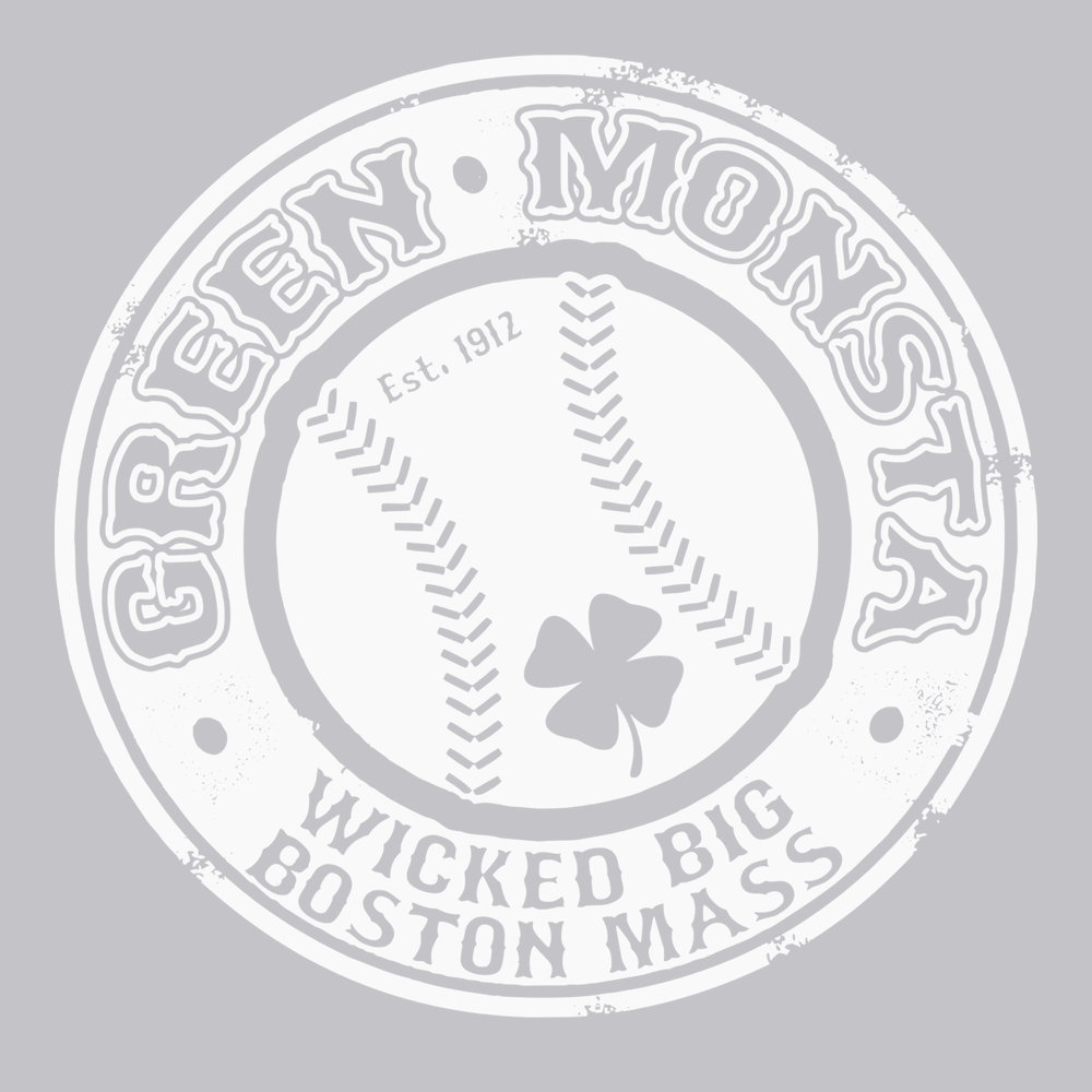 Green Monsta Wicked Big T-Shirt SILVER