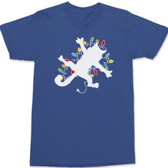 Griswold Cat T-Shirt BLUE