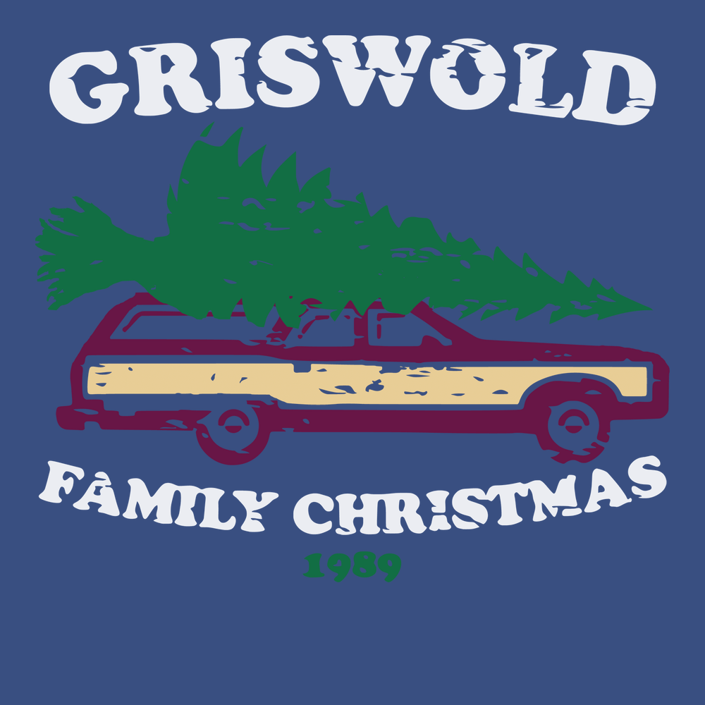 Griswold Family Christmas T-Shirt BLUE