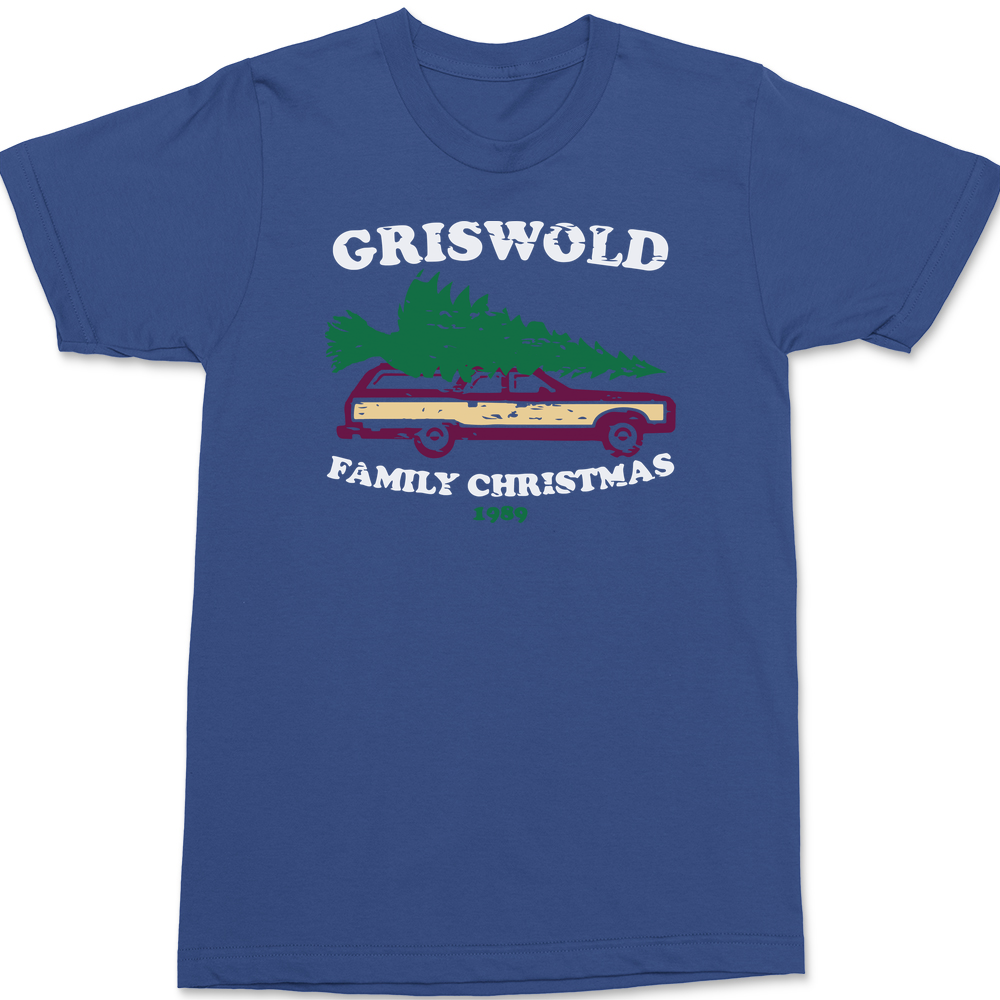 Griswold Family Christmas T-Shirt BLUE