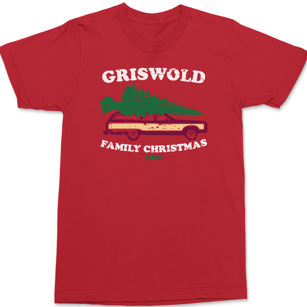 Griswold Family Christmas T-Shirt RED