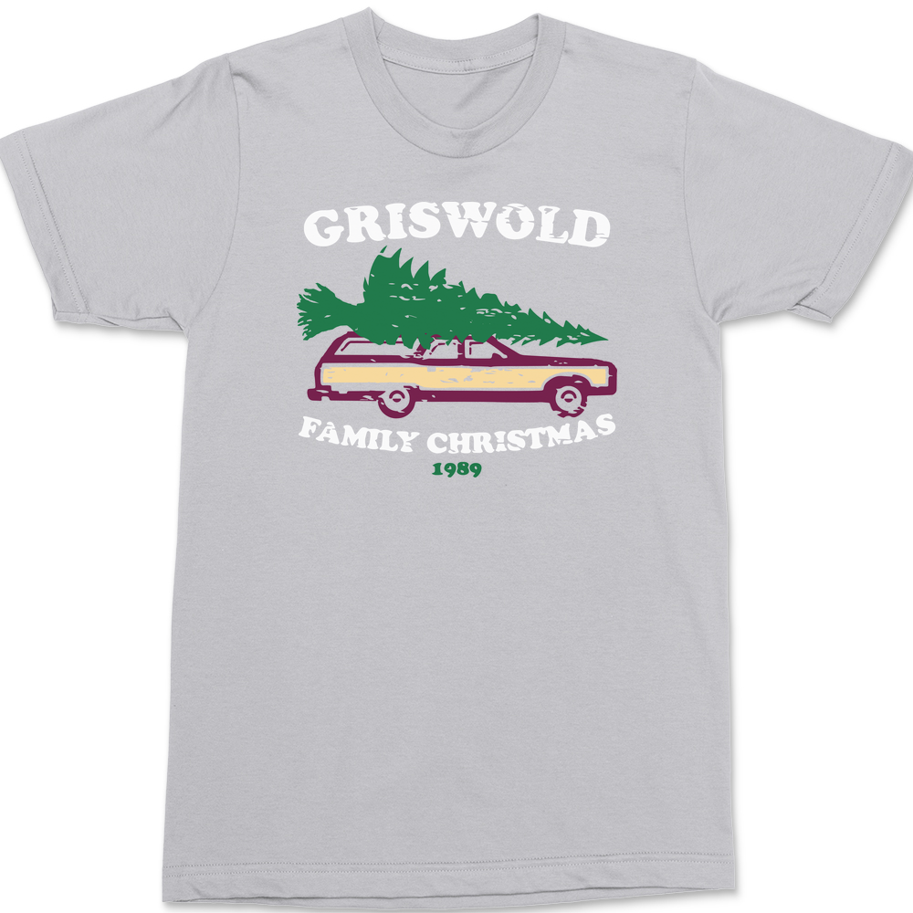 Griswold Family Christmas T-Shirt SILVER