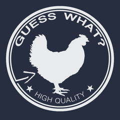Guess What Chicken Butt T-Shirt NAVY