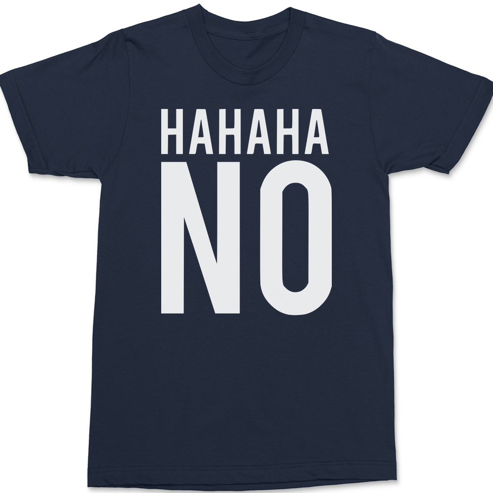 HAHAHA NO T-Shirt NAVY