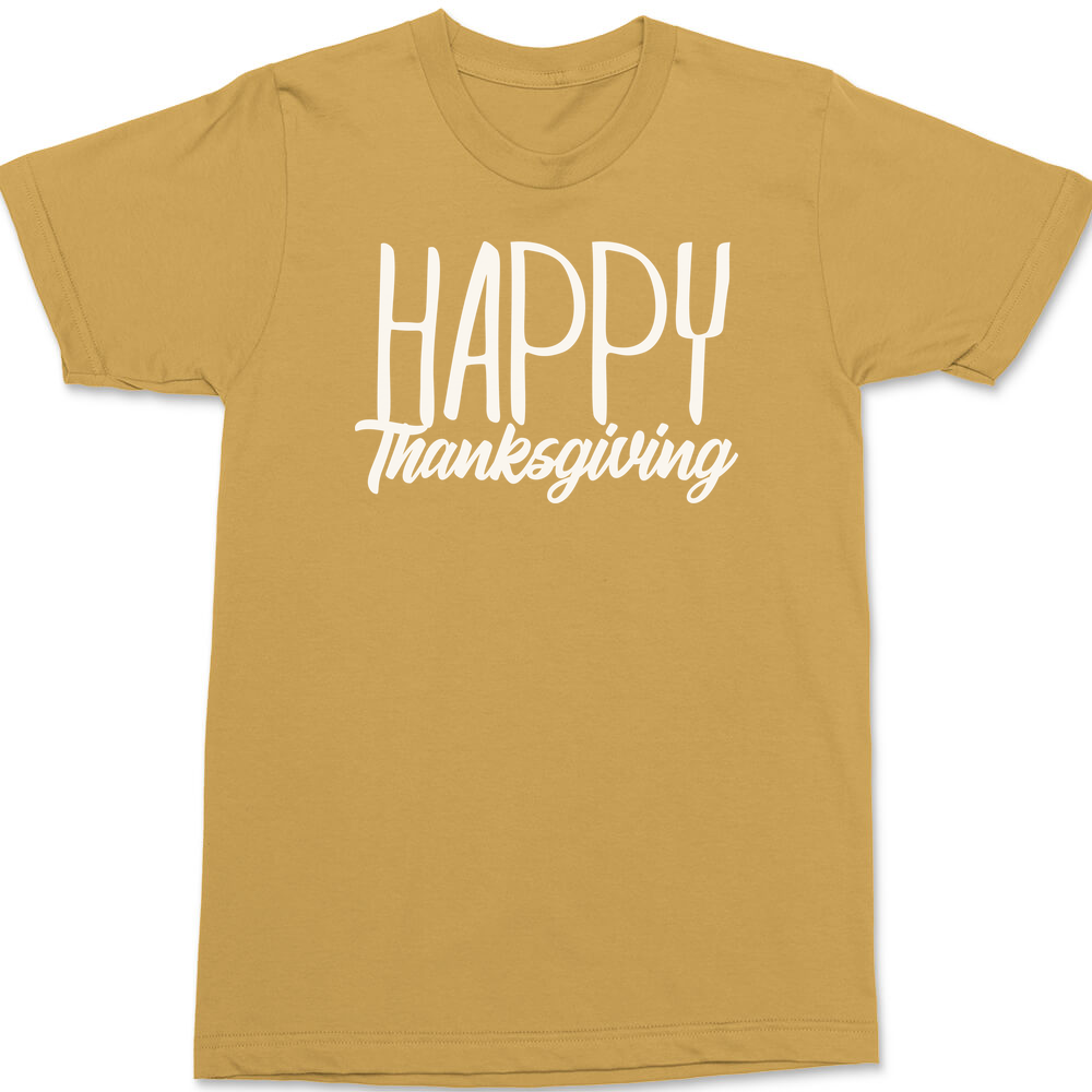 Happy Thankgiving T-Shirt GINGER