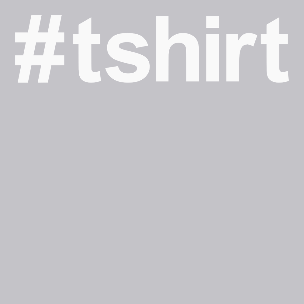 Hashtag T-Shirt T-Shirt SILVER