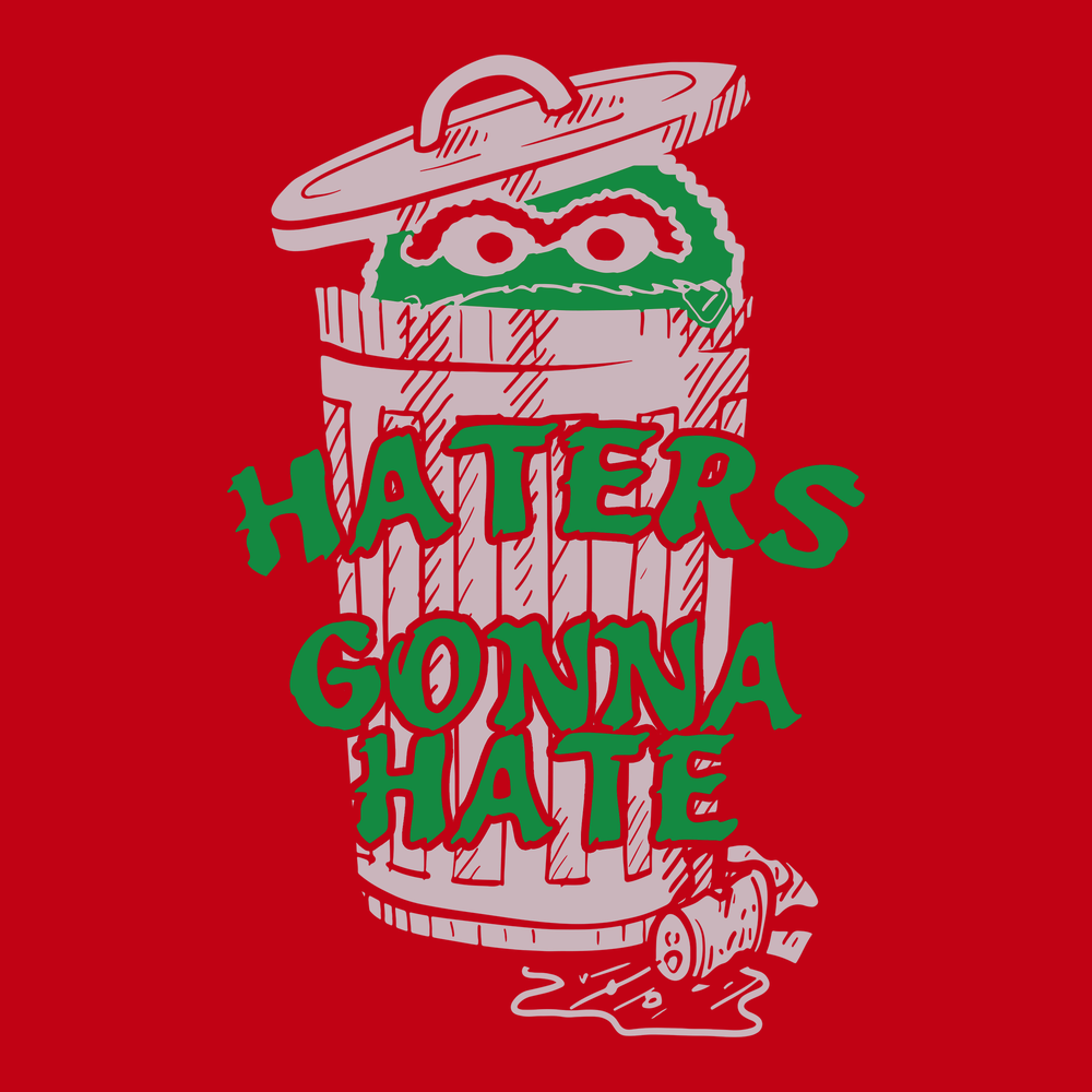 Haters Gonna Hate T-Shirt RED