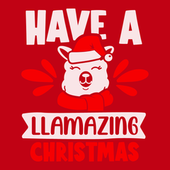 Have a Llamazing Christmas T-Shirt RED