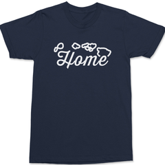 Hawaii Home T-Shirt NAVY