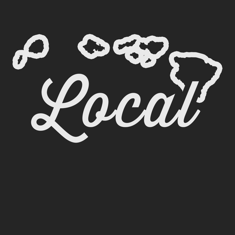 Hawaii Local T-Shirt BLACK
