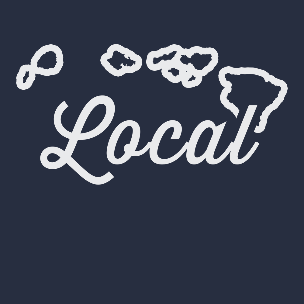 Hawaii Local T-Shirt NAVY