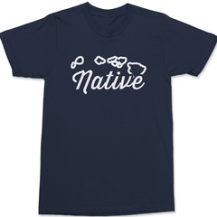 Hawaii Native T-Shirt NAVY