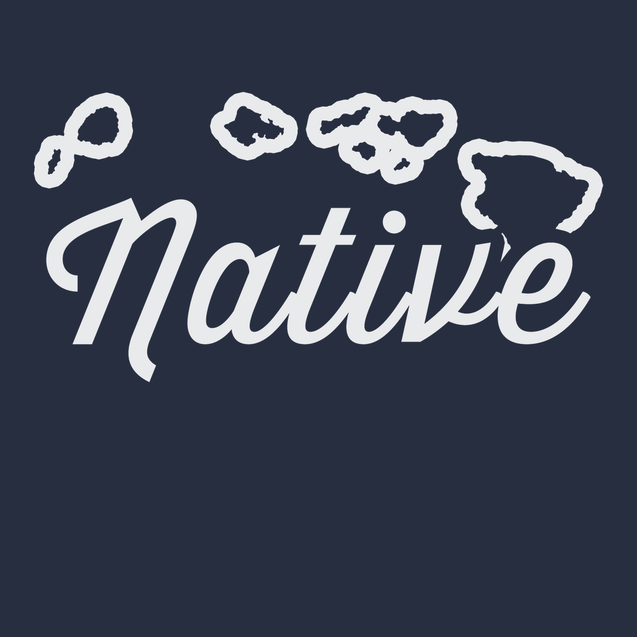 Hawaii Native T-Shirt NAVY