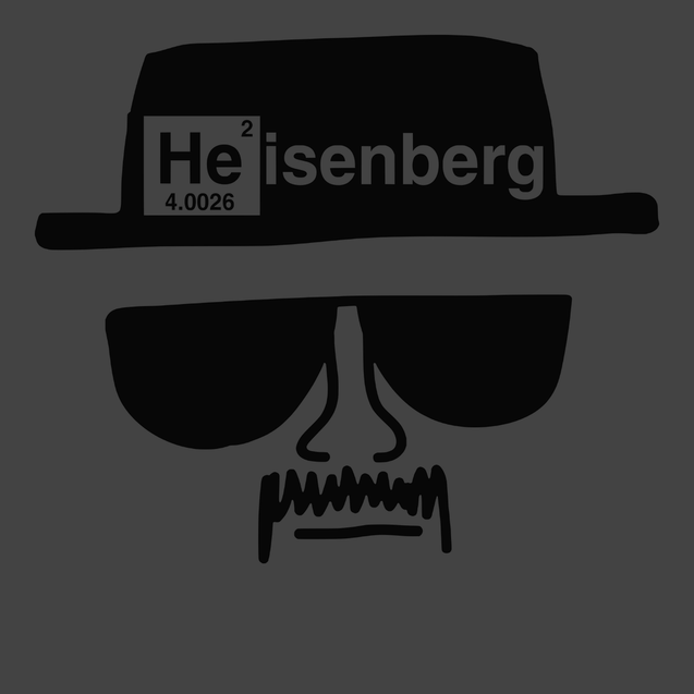 Heisenberg Hat T-Shirt CHARCOAL