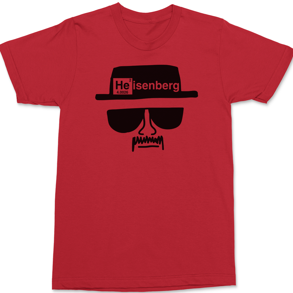 Heisenberg Hat T-Shirt RED