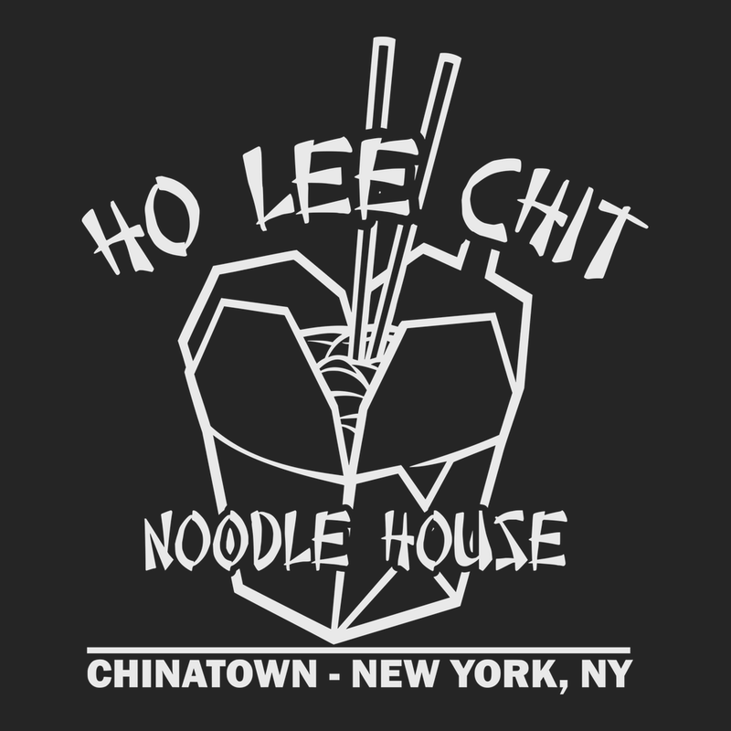 Ho Lee Chit Noodle House T-Shirt BLACK