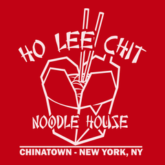 Ho Lee Chit Noodle House T-Shirt RED