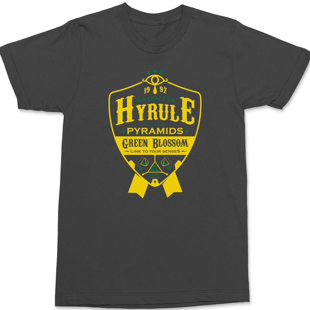 Hyrule Green Tea T-Shirt CHARCOAL