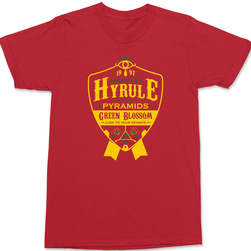 Hyrule Green Tea T-Shirt RED