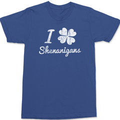 I Clover Shenanigans T-Shirt BLUE