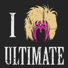 I Heart Ultimate Warrior T-Shirt BLACK