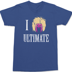 I Heart Ultimate Warrior T-Shirt BLUE