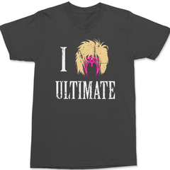 I Heart Ultimate Warrior T-Shirt CHARCOAL