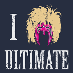 I Heart Ultimate Warrior T-Shirt Navy
