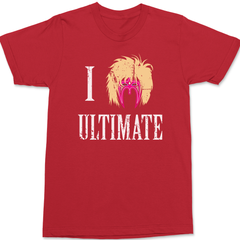 I Heart Ultimate Warrior T-Shirt RED