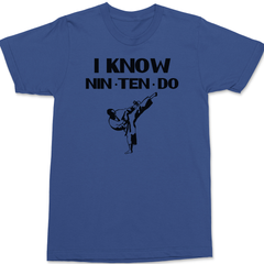 I Know Nintendo T-Shirt BLUE
