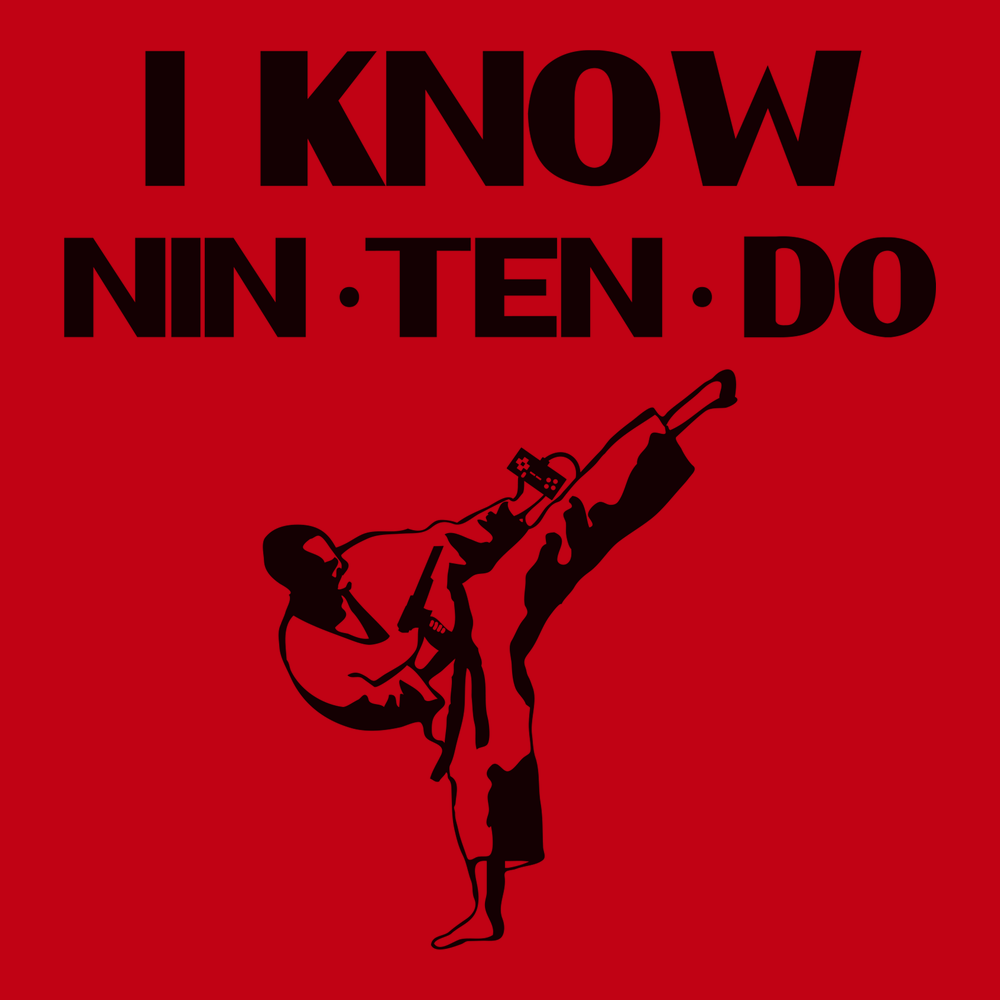 I Know Nintendo T-Shirt RED