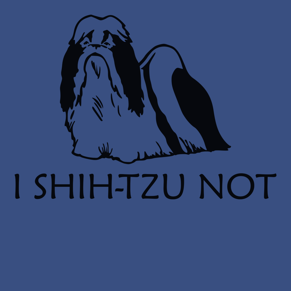 I Shih-Tzu Not T-Shirt BLUE