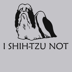 I Shih-Tzu Not T-Shirt SILVER