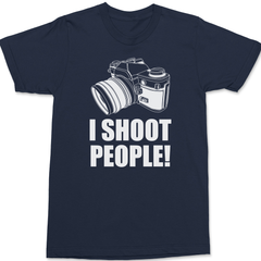 I Shoot People T-Shirt NAVY