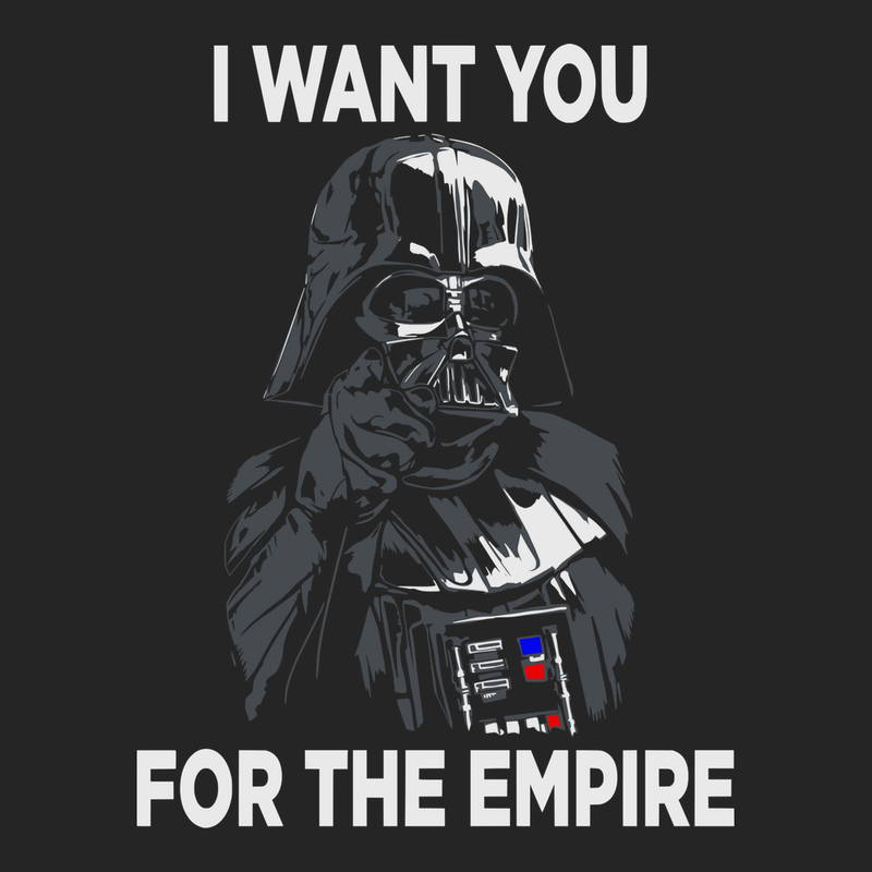 I Want You For The Empire T-Shirt BLACK