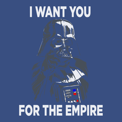 I Want You For The Empire T-Shirt BLUE
