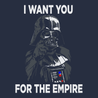 I Want You For The Empire T-Shirt NAVY
